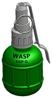 wasp training hand grenade