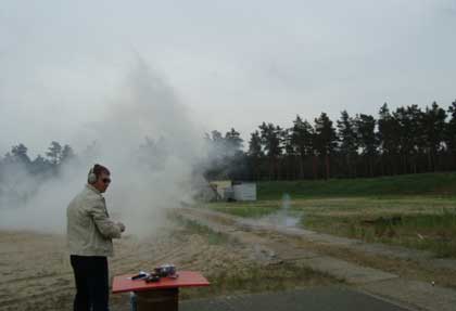 demonstration of OSA nonlethal weapons system Berlin, May 2012